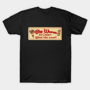 Big Worm Ice Cream T-Shirt